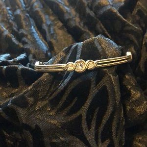 Infinity Sparkle bangle braclet
